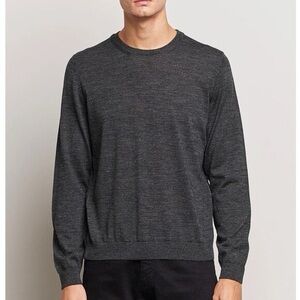 Giorgio Armani Dark Gray Crewneck Sweater